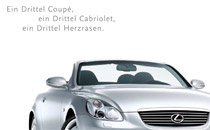 Riesenplakat Lexus